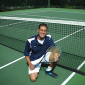 Reto G. teaches tennis lessons in Cape Coral, FL