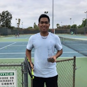 John teaches tennis lessons in Covina, CA