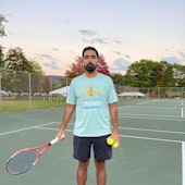 Kush S. teaches tennis lessons in Philadelphia, PA