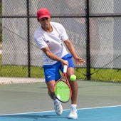 Eric T. teaches tennis lessons in Melbourne, FL