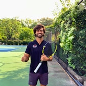 Alejandro V. teaches tennis lessons in Miami, FL