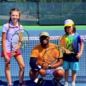 Gerald F. teaches tennis lessons in Miami , FL