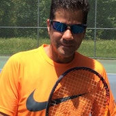 Lou B. teaches tennis lessons in Galena, MD