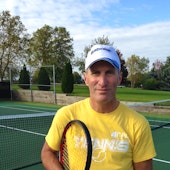 Douglas P. teaches tennis lessons in Sarasota, FL