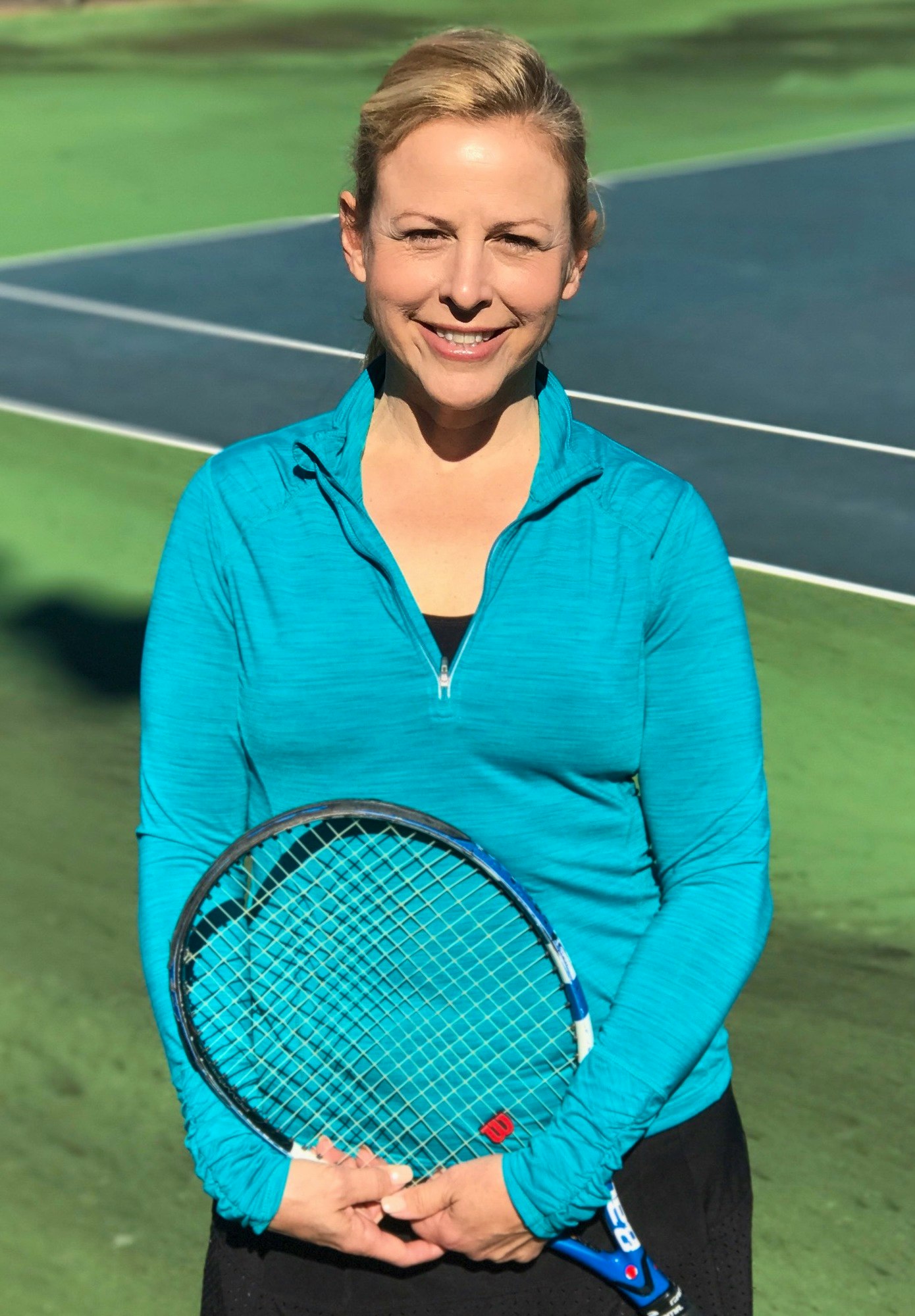 Melanie M. teaches tennis lessons in Nashville, TN